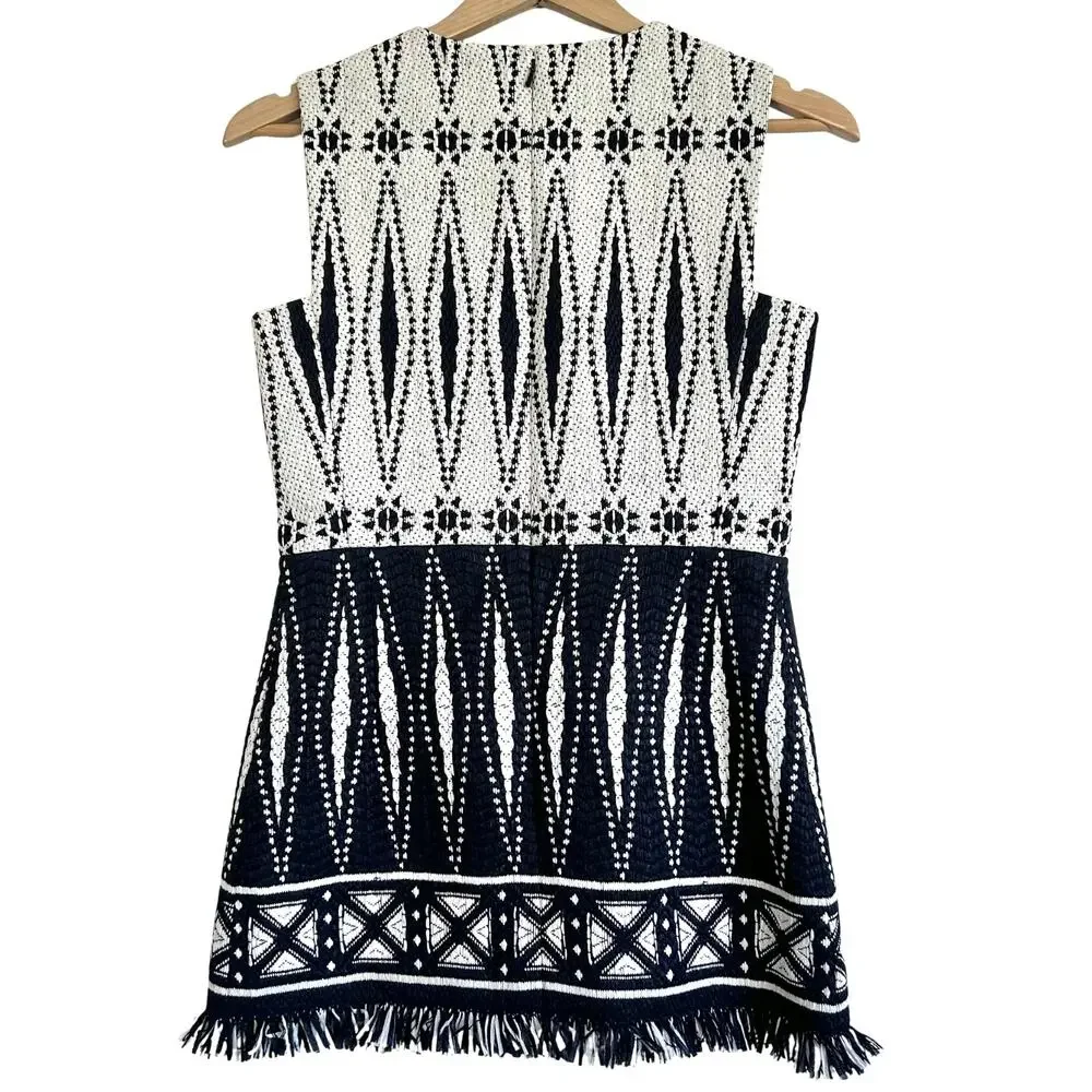 Tory Burch Savora‎ Woven Mini Dress | Spring 2015 Runway | Size 0